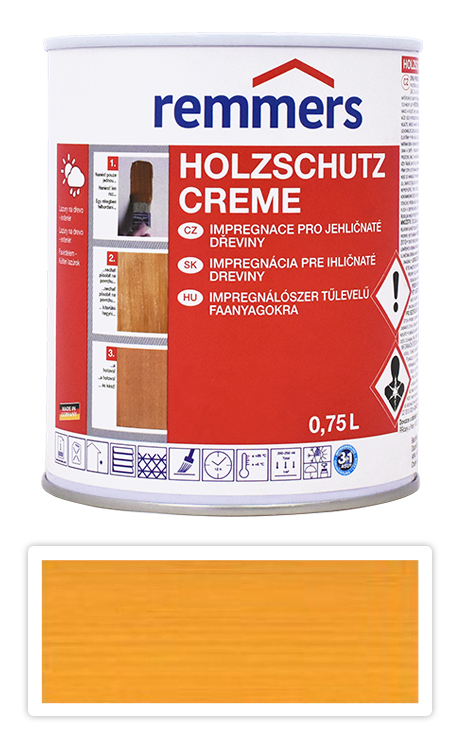 Holzschutz Creme Remmers - Lazurovací krém 0