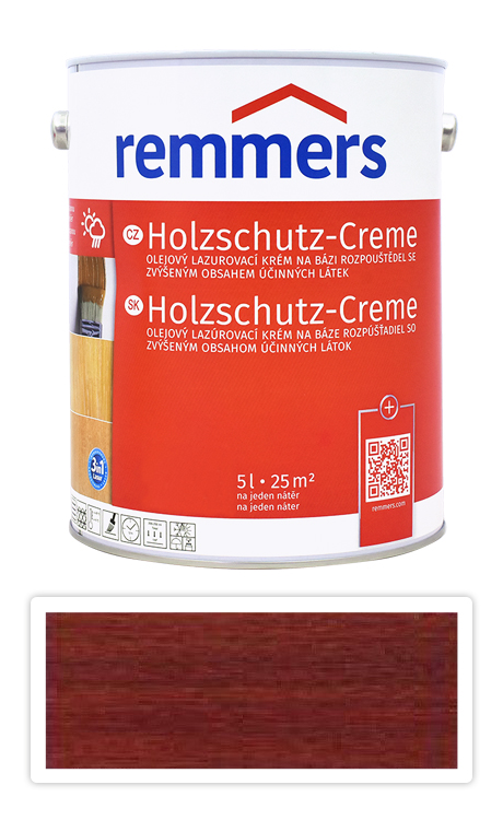 Holzschutz Creme Remmers - Lazurovací krém 5l Teak Remmers