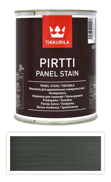 TIKKURILA Pirtti - vodou ředitelné mořidlo na dřevo v interiéru 0.9 l Lehti 5066 TIKKURILA