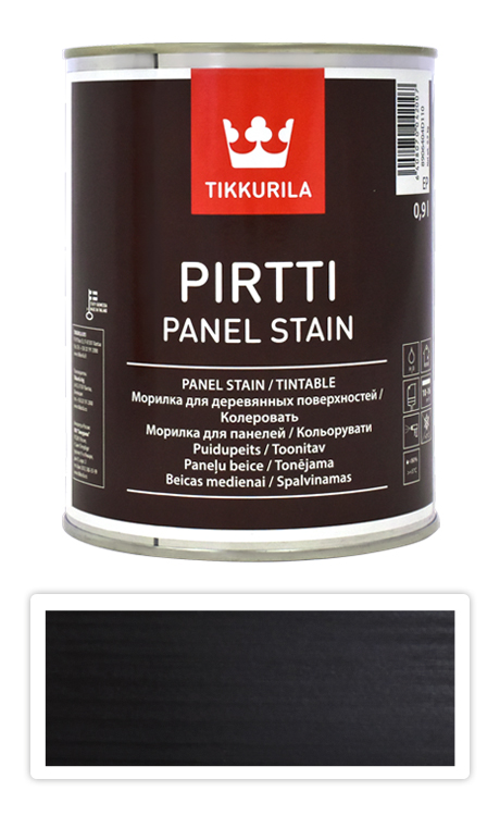 TIKKURILA Pirtti - vodou ředitelné mořidlo na dřevo v interiéru 0.9 l Piki 5089 TIKKURILA