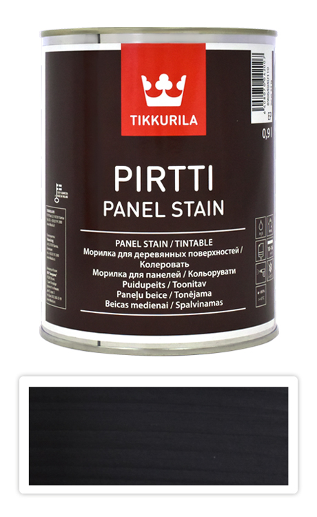 TIKKURILA Pirtti - vodou ředitelné mořidlo na dřevo v interiéru 0.9 l Yö 5086 TIKKURILA