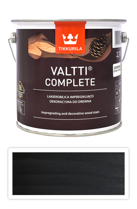 TIKKURILA Valtti Complete - matná tenkovrstvá lazura s ochranou proti UV záření 2.7 l Kuusi 5079 TIKKURILA