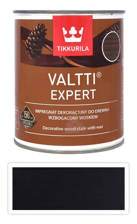 TIKKURILA Valtti Expert - tenkovrstvá lazura s voskem 0.75 l Antracit TIKKURILA