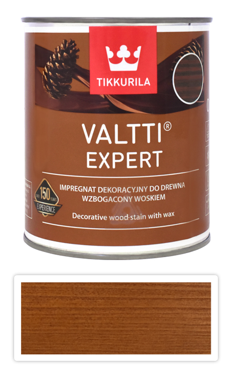 TIKKURILA Valtti Expert - tenkovrstvá lazura s voskem 0.75 l Ořech TIKKURILA