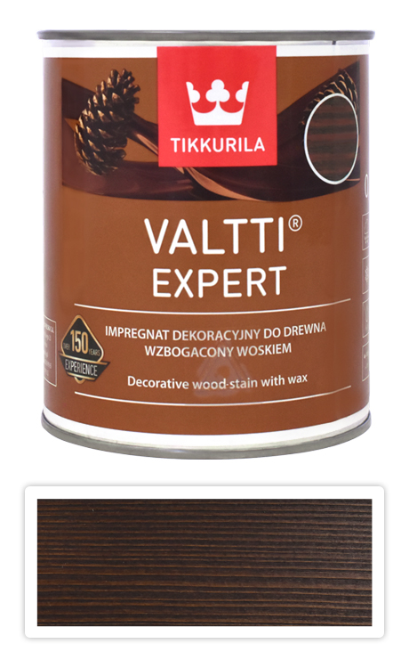 TIKKURILA Valtti Expert - tenkovrstvá lazura s voskem 0.75 l Palisander TIKKURILA