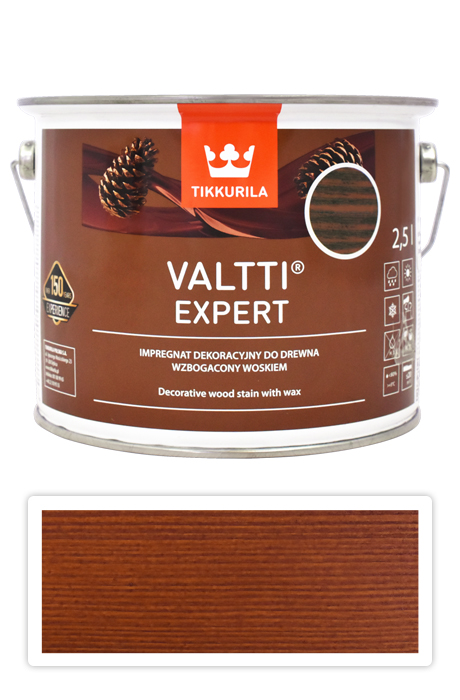 TIKKURILA Valtti Expert - tenkovrstvá lazura s voskem 2.5 l Kalvádos TIKKURILA