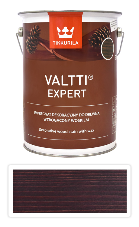 TIKKURILA Valtti Expert - tenkovrstvá lazura s voskem 5 l Cedr TIKKURILA