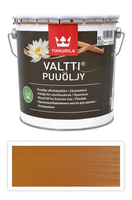 TIKKURILA Valtti wood oil - olej na terasy a nábytek 2.7 l Mesi 5050 TIKKURILA