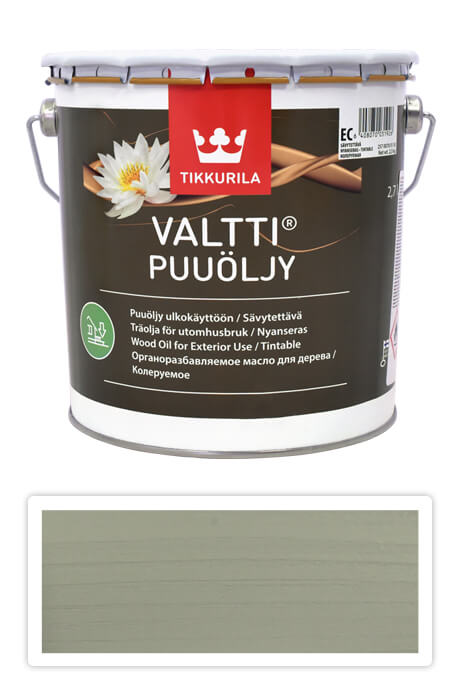 TIKKURILA Valtti wood oil - olej na terasy a nábytek 2.7 l Tuohi 5062 TIKKURILA