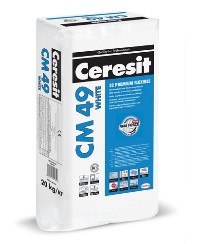 Ceresit CM 49 WHITE Premium Flexible 20kg Distrimo-cz