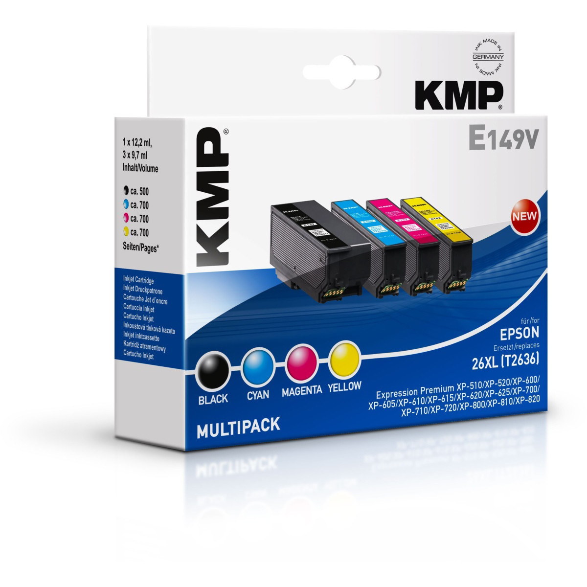 Kompatibilní KMP Cartridge Epson 26XL