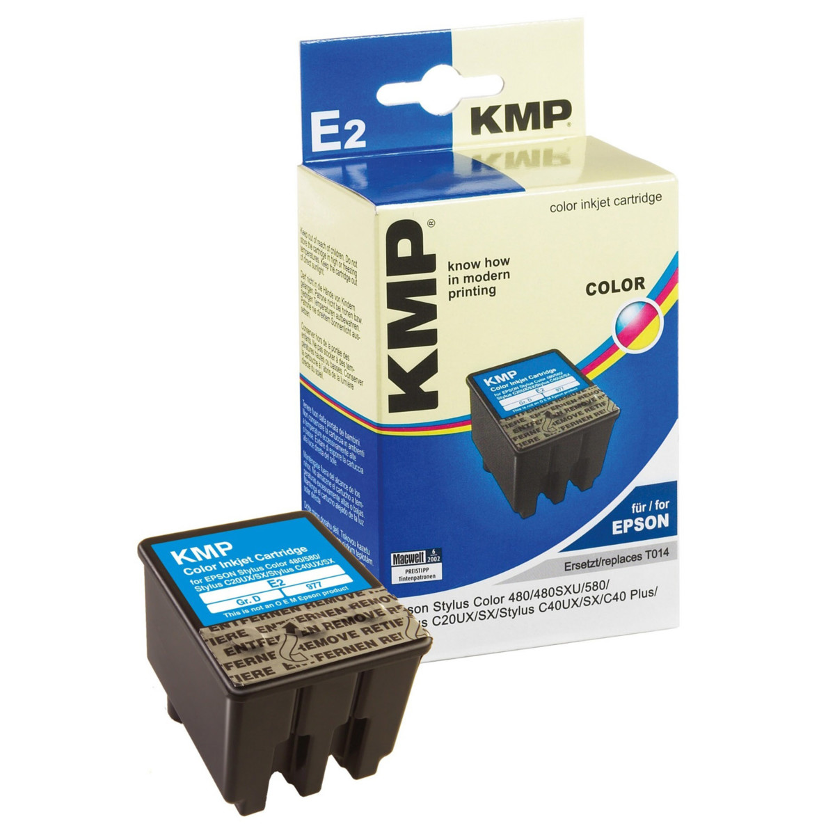 Kompatibilní KMP Cartridge Epson T014