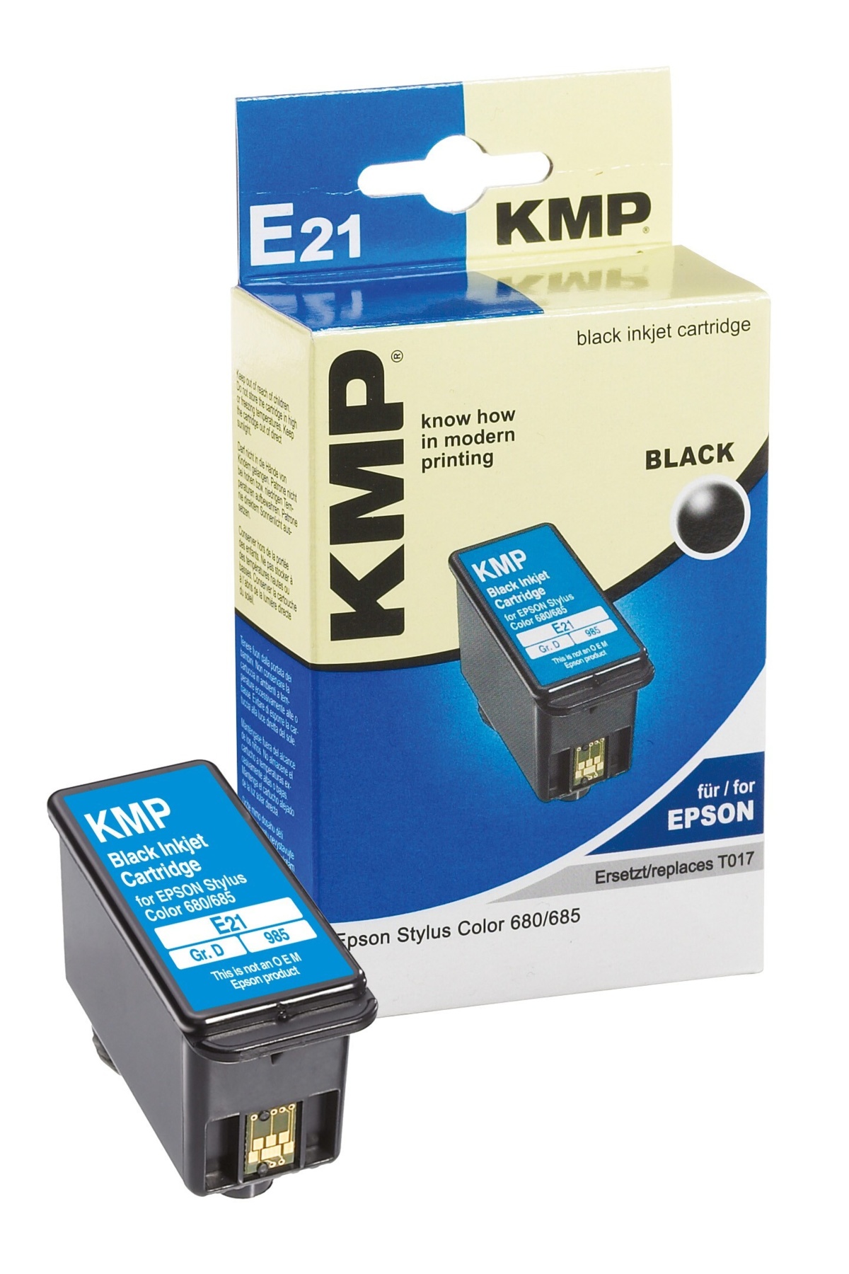 Kompatibilní KMP Cartridge Epson T017