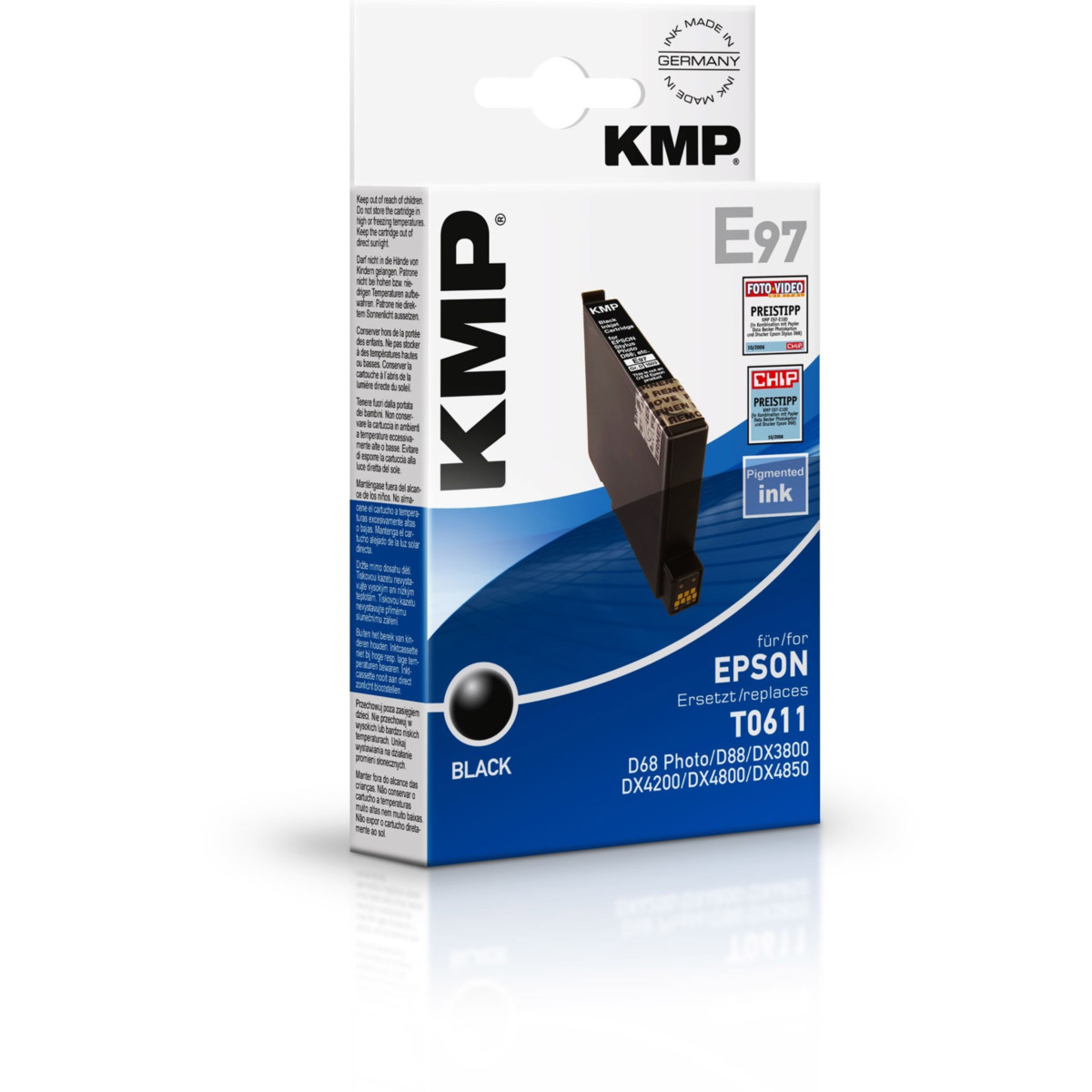 Kompatibilní KMP Cartridge Epson T0611