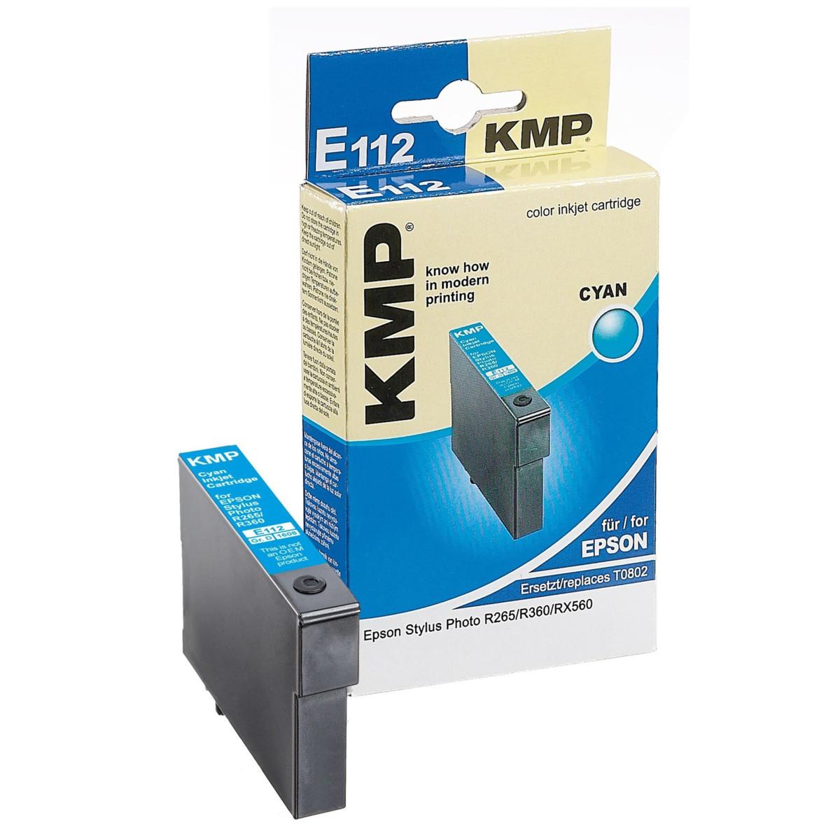 Kompatibilní KMP Cartridge Epson T0802