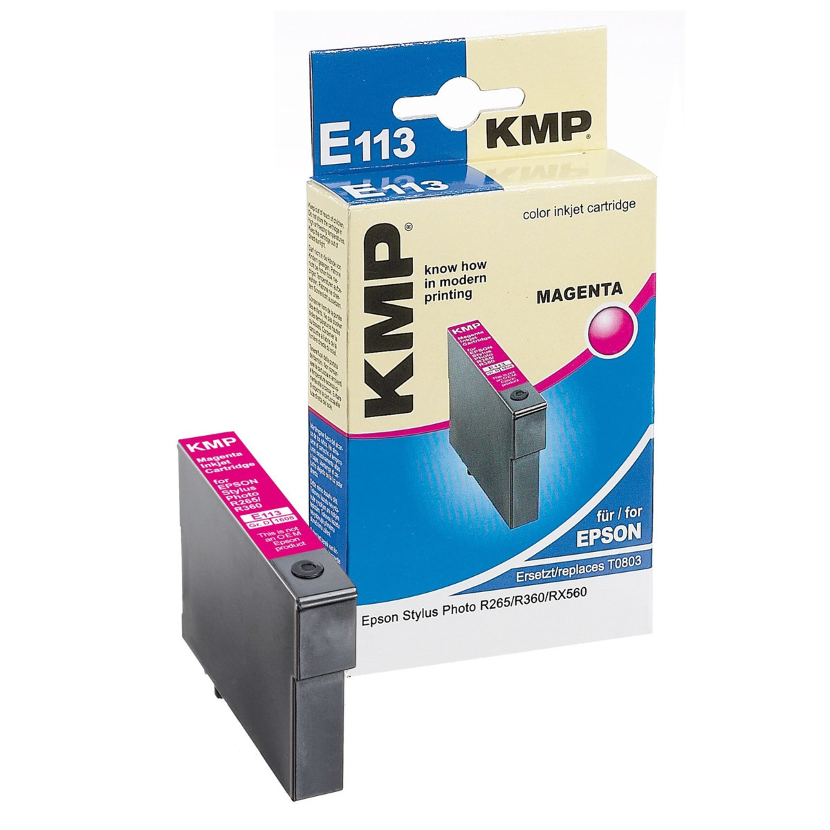 Kompatibilní KMP Cartridge Epson T0803