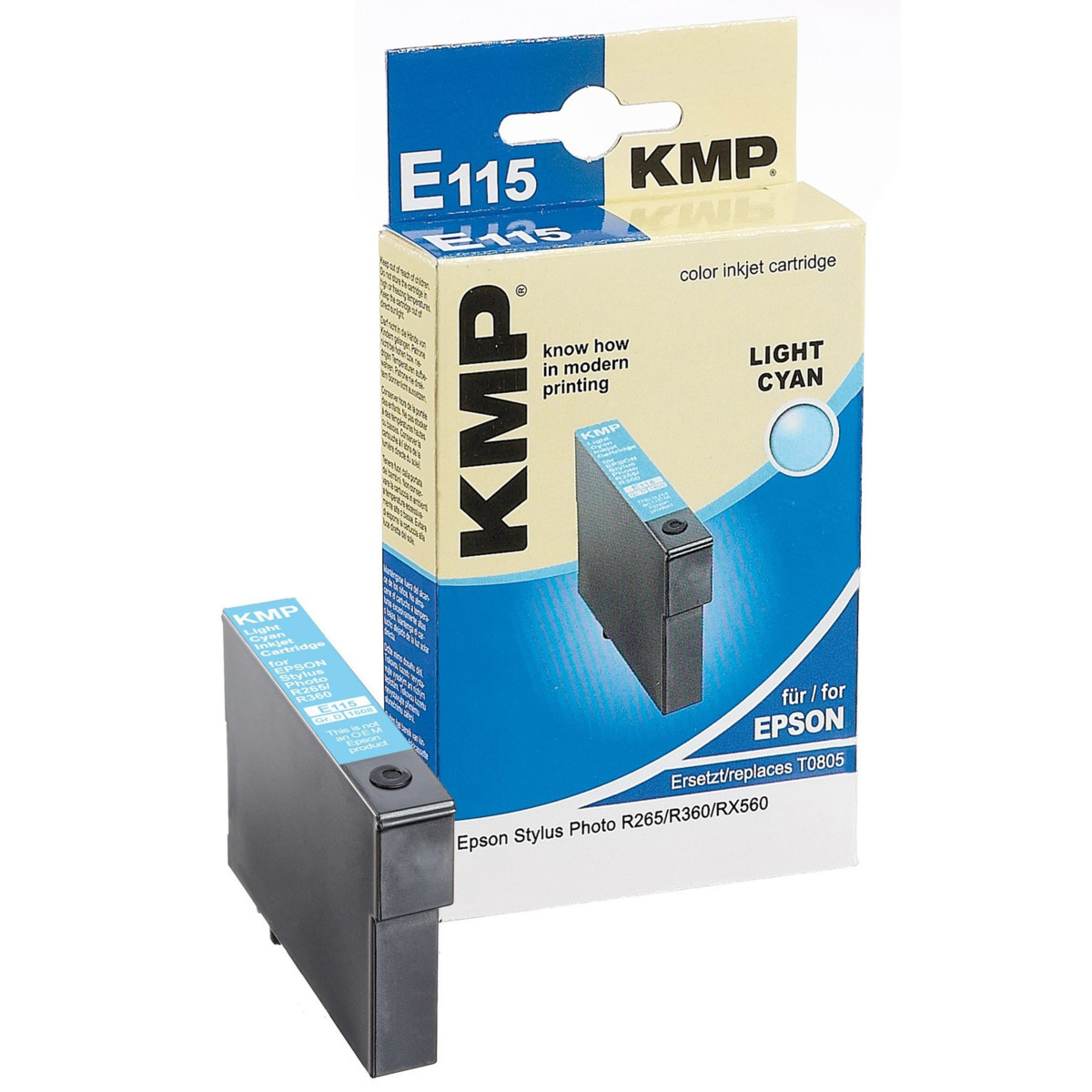 Kompatibilní KMP Cartridge Epson T0805