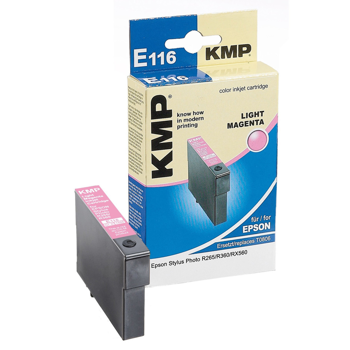 Kompatibilní KMP Cartridge Epson T0806