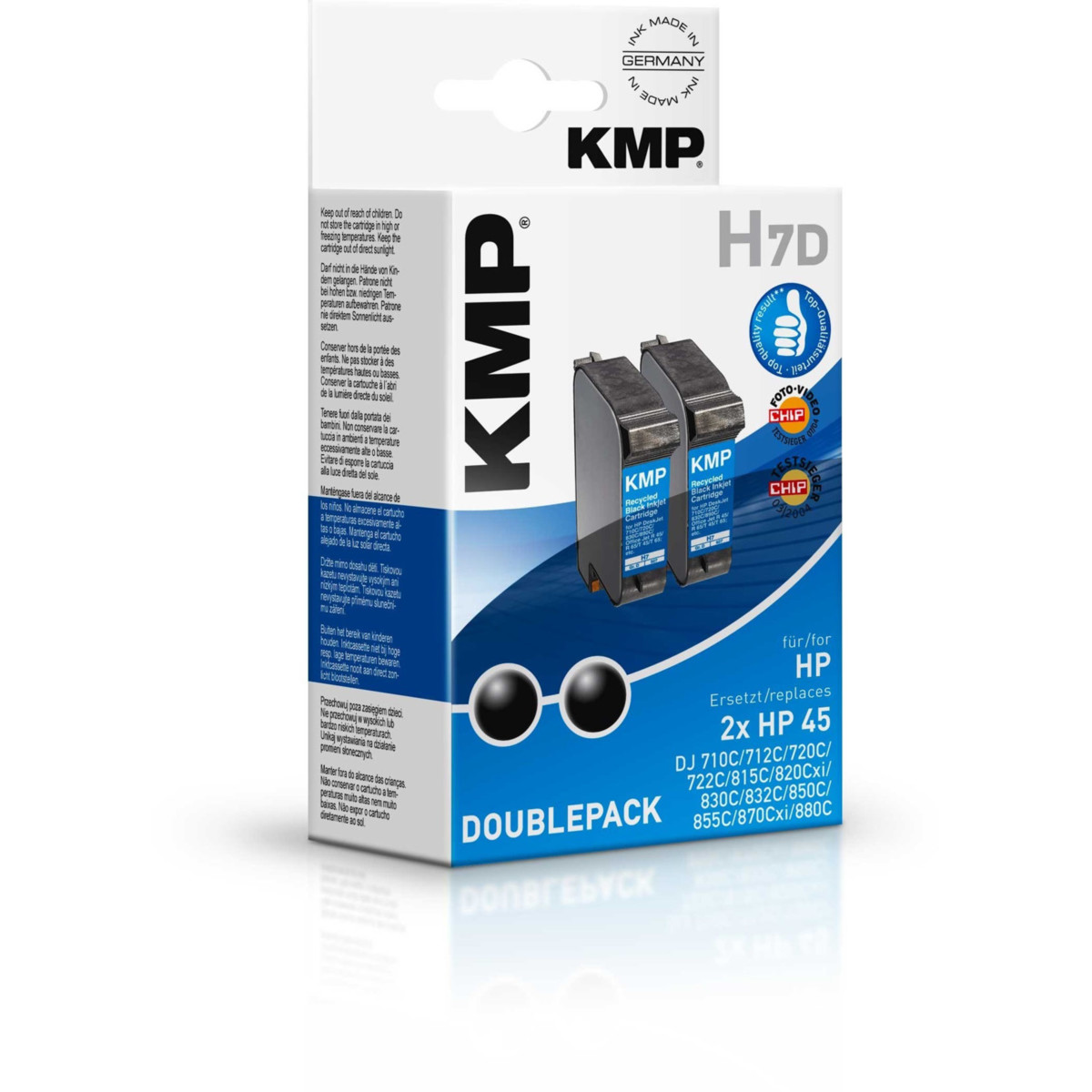 Kompatibilní KMP Cartridge HP 45