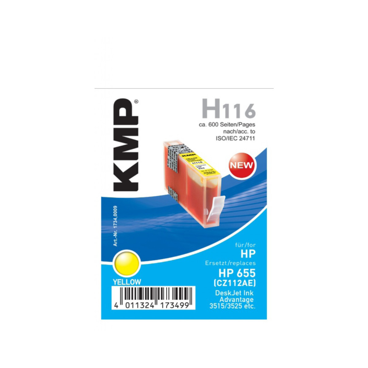 Kompatibilní KMP Cartridge HP 655