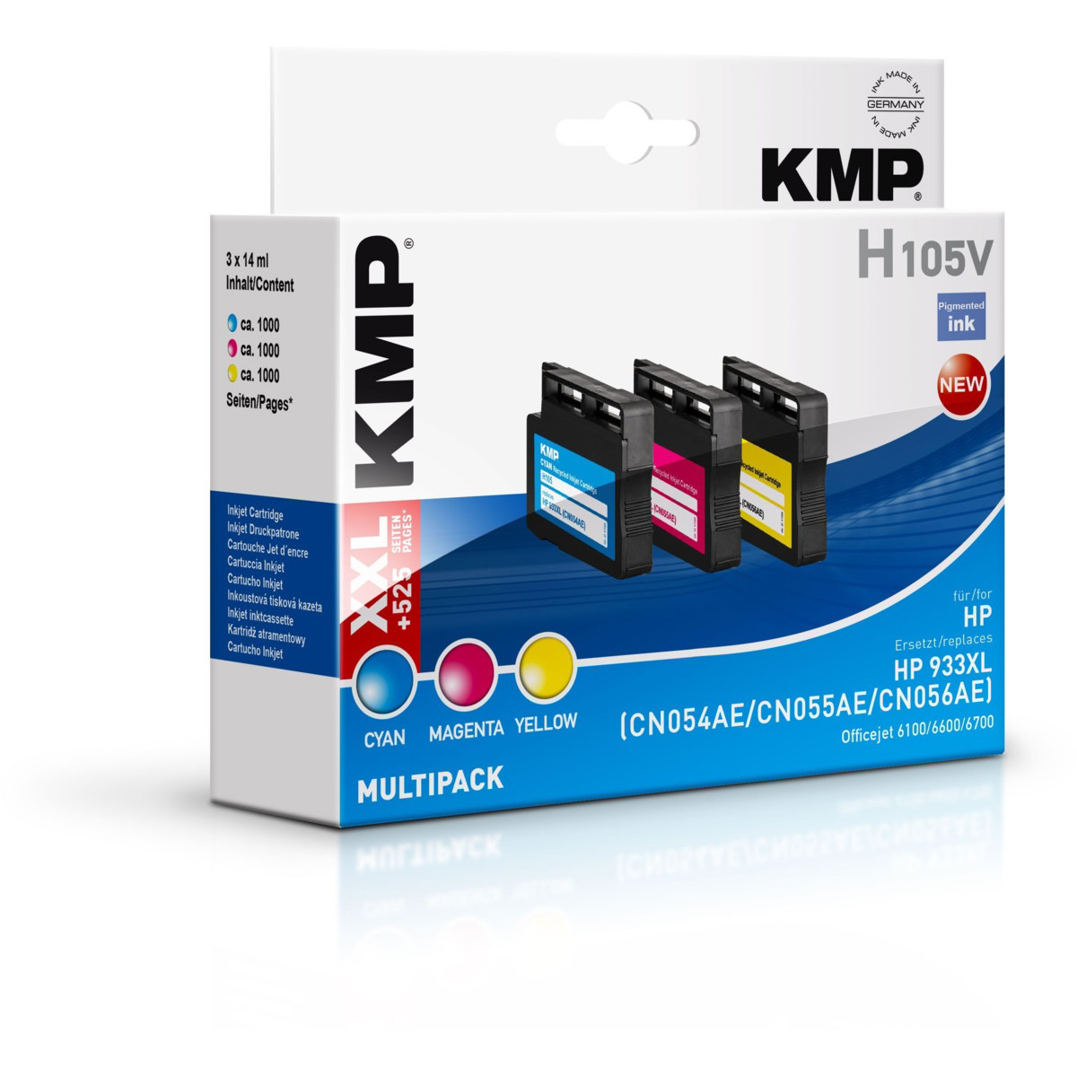 Kompatibilní KMP Cartridge HP 933