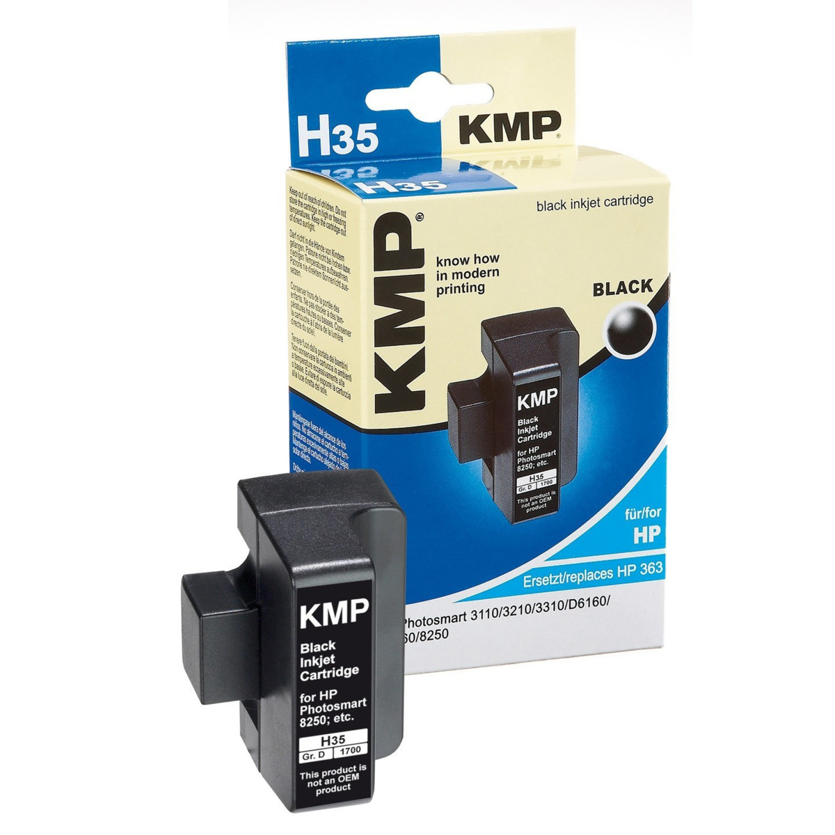 Kompatibilní KMP Cartridge HP 363