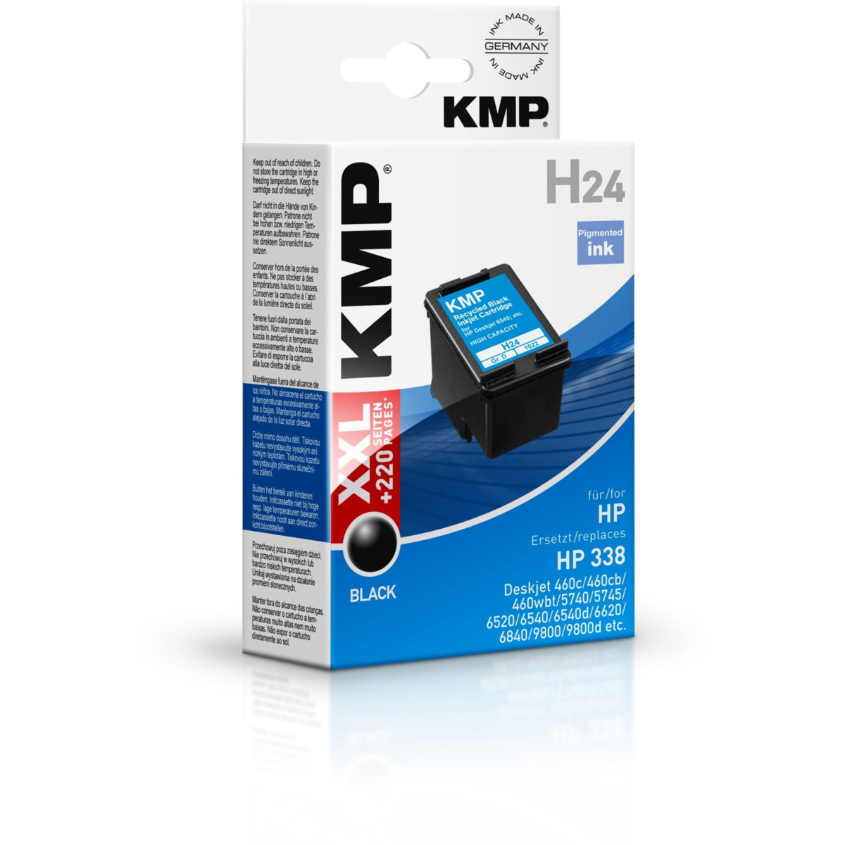 Kompatibilní KMP Cartridge HP 338