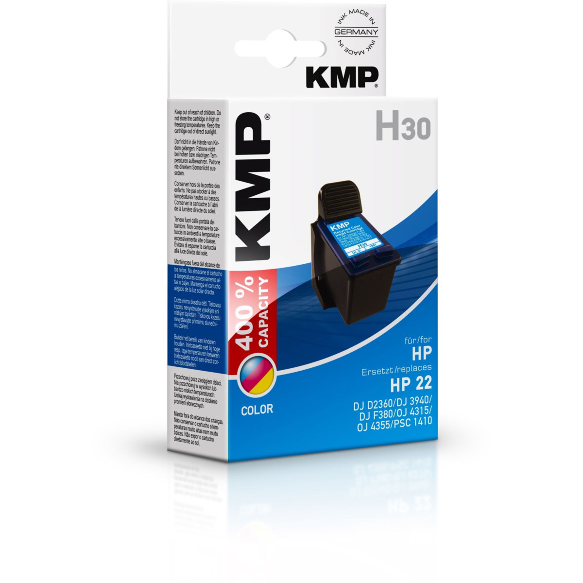 Kompatibilní KMP Cartridge HP 22