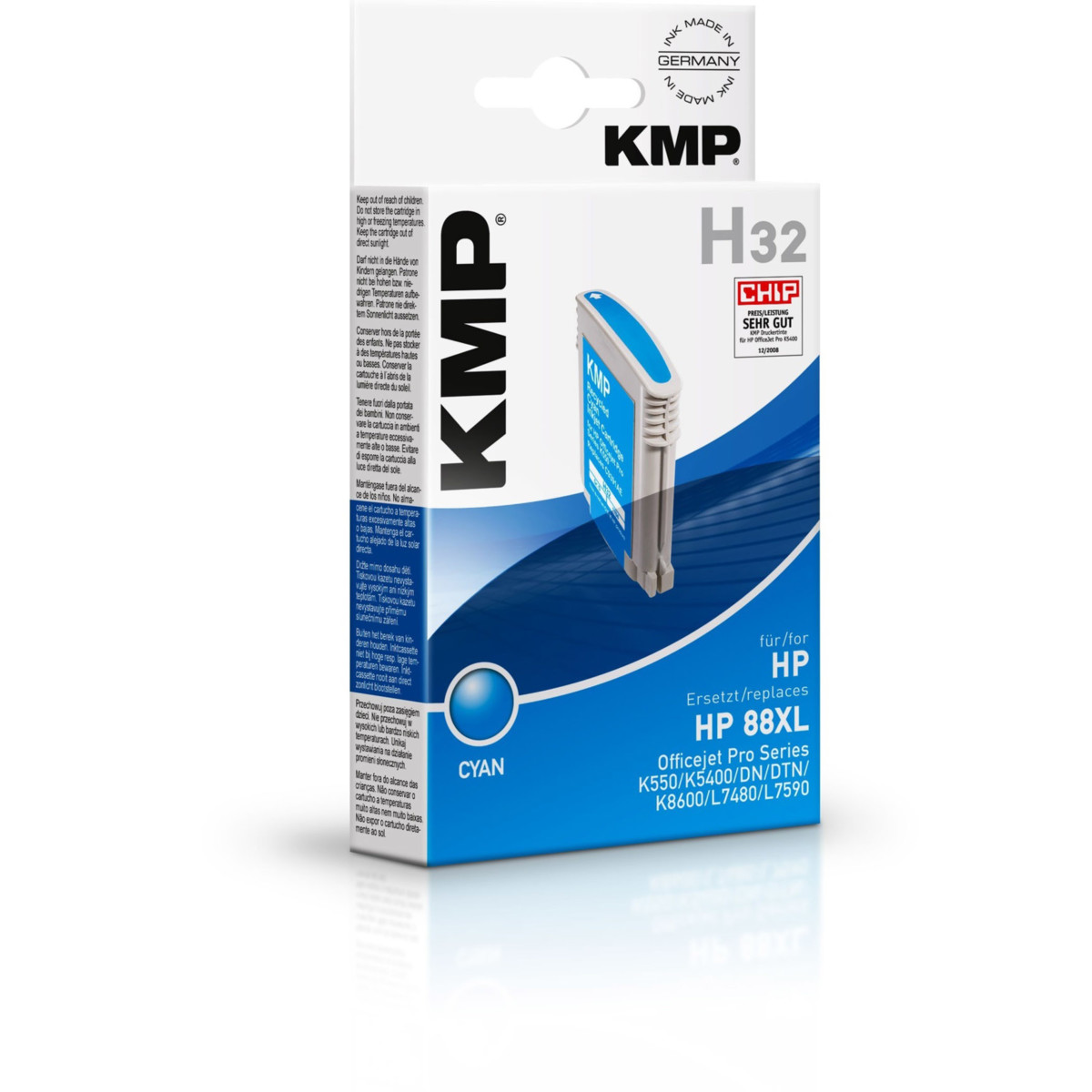 Kompatibilní KMP Cartridge HP 88