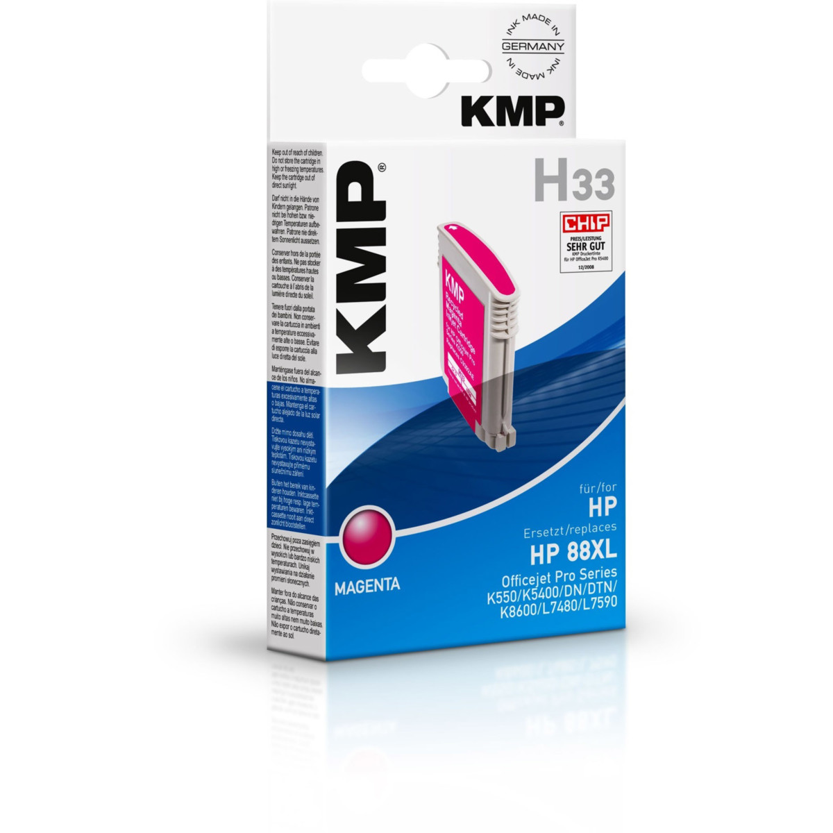 Kompatibilní KMP Cartridge HP 88