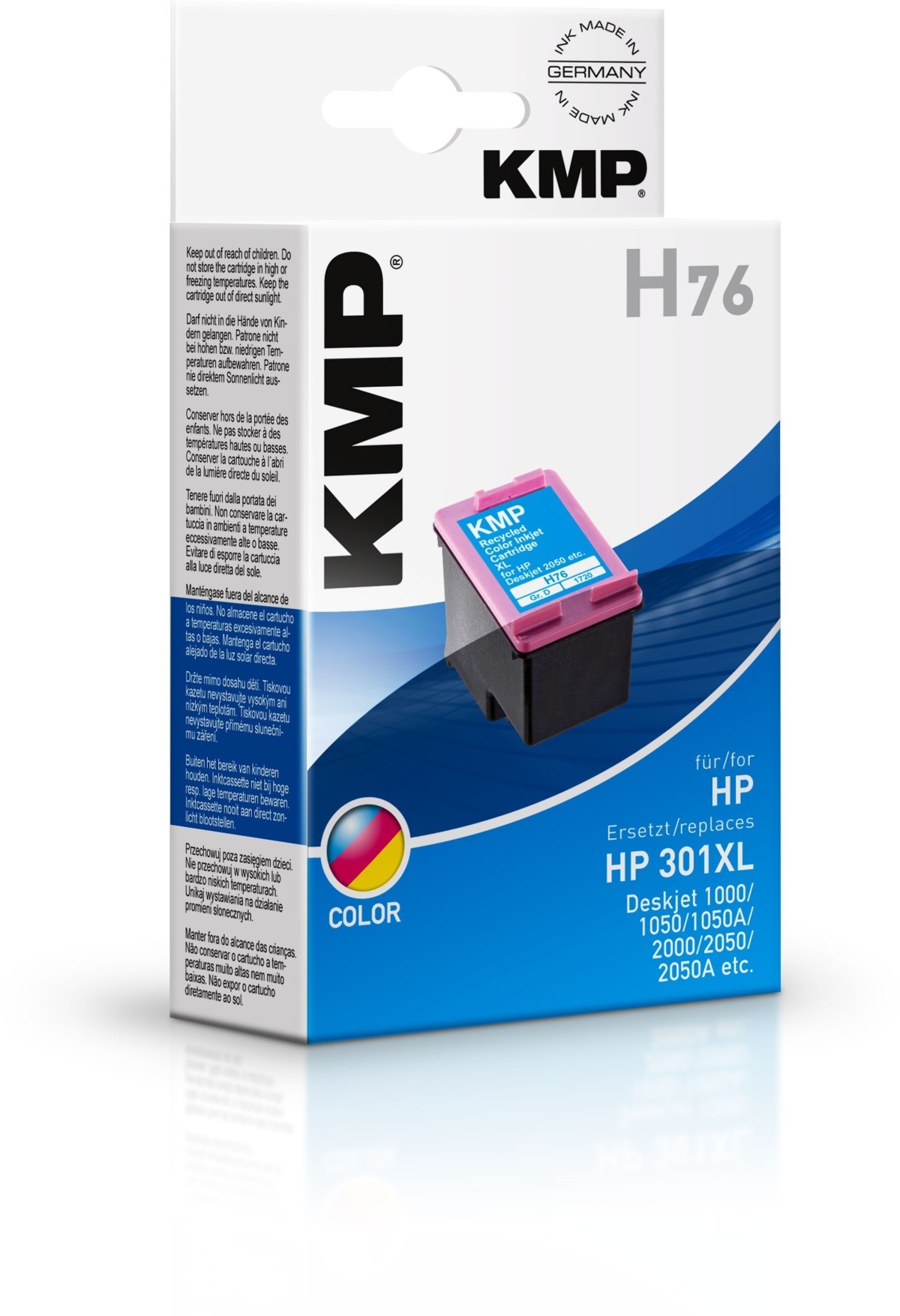 Kompatibilní KMP Cartridge HP 301XL