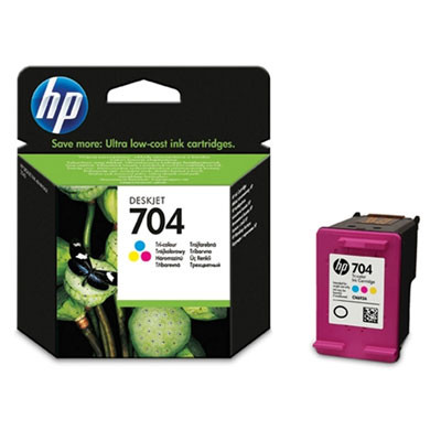 Cartridge HP 704 CN693A (Barevná) - originální Hp