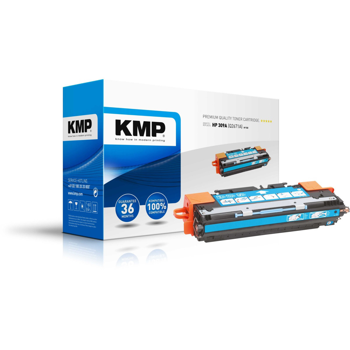 Kompatibilní KMP Toner HP 309A