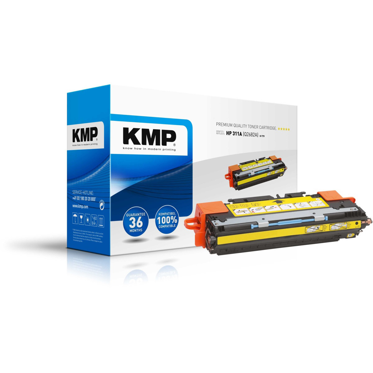 Kompatibilní KMP Toner HP 311A