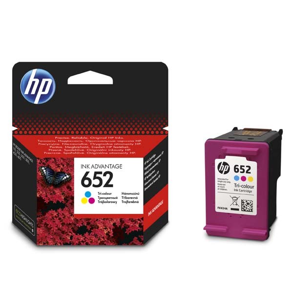 HP originální inkoust F6V24AE č.652 color Papermax-cz