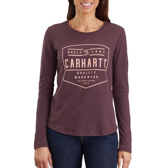 Dámské triko Carhartt Lockhard Graphic Long Sleeve T-shirt Carhartt