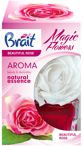 Osvěžovač Brait  Home vonná květina  75ml  Parfume Beautiful Rose Papermax-cz