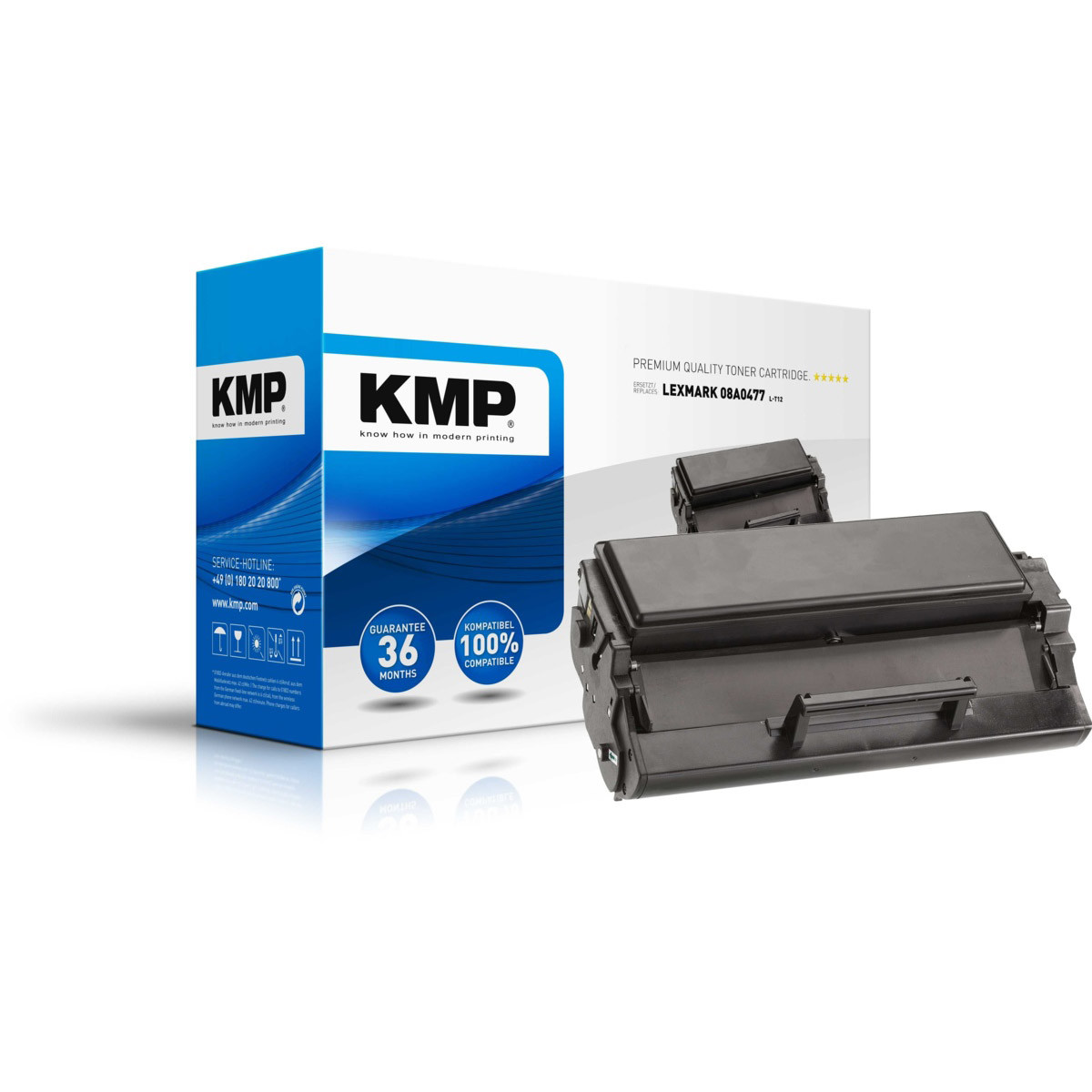 Kompatibilní KMP Toner Lexmark 08A0477