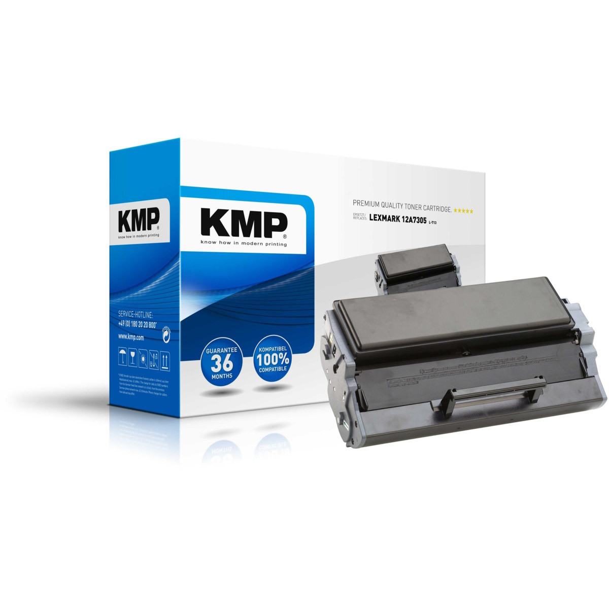 Kompatibilní KMP Toner Lexmark 12A7305