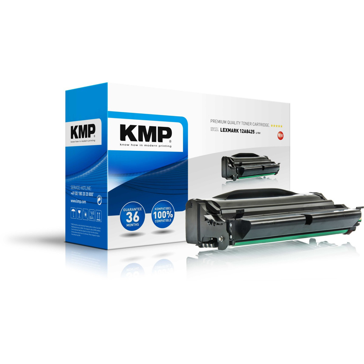 Kompatibilní KMP Toner Lexmark 12A8425