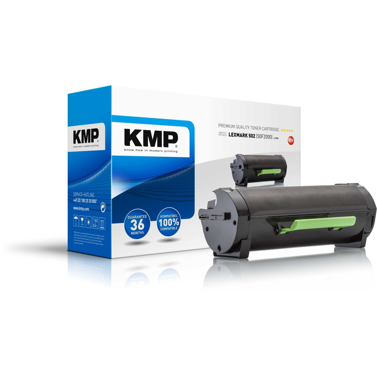 Kompatibilní KMP Toner Lexmark 502