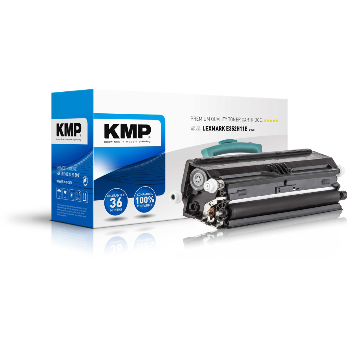 Kompatibilní KMP Toner Lexmark E352H11E