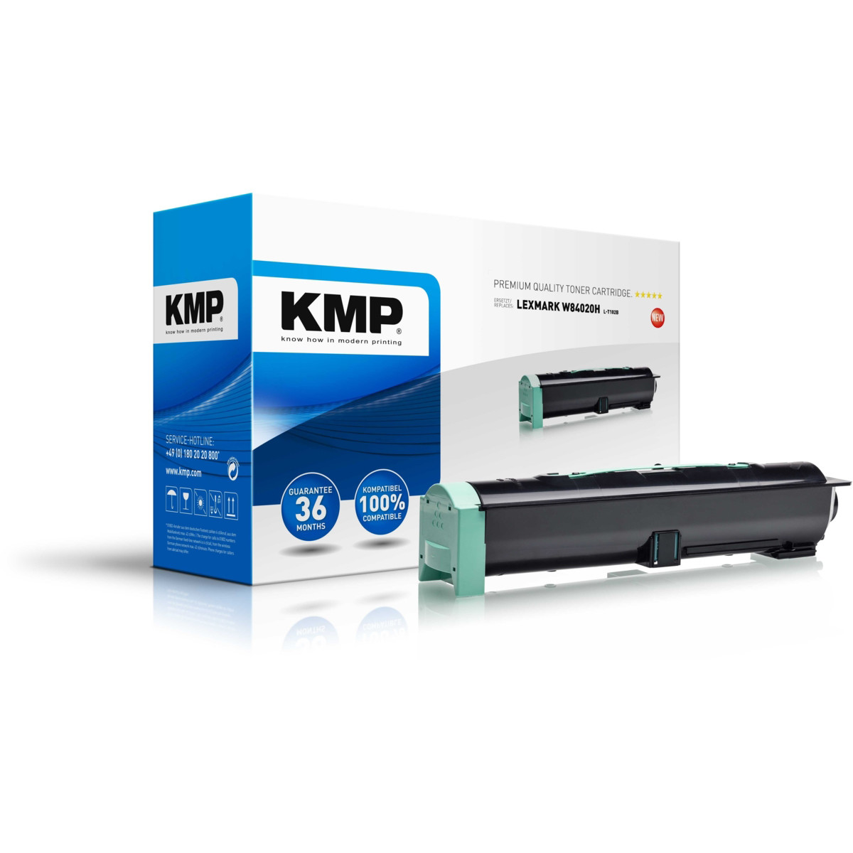 Kompatibilní KMP Toner Lexmark W84020H