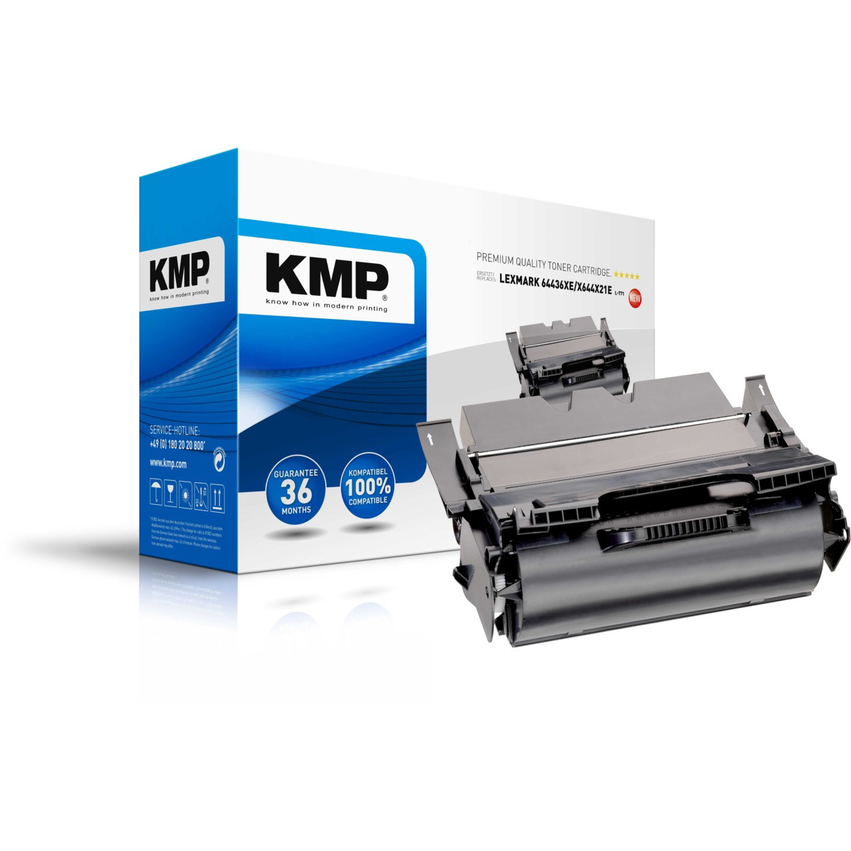 Kompatibilní KMP Toner Lexmark X644X21E