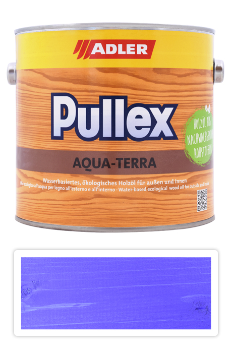 ADLER Pullex Aqua Terra - ekologický olej 2.5 l Modrá RAL 5002 ADLER