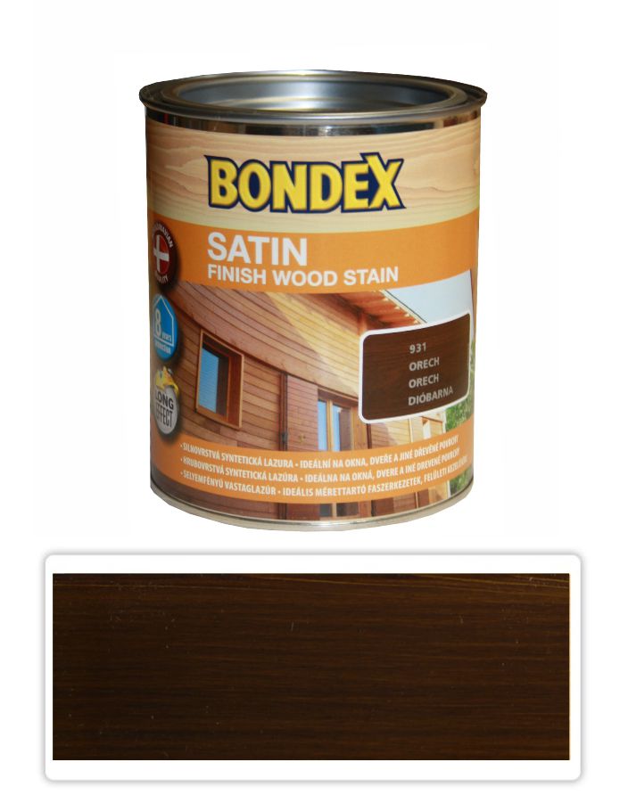 Bondex SATIN 0.75l Ořech BONDEX