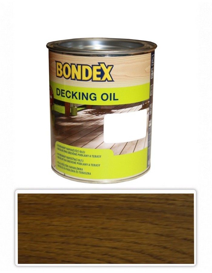 Bondex DECKING OIL 0.75l Ořech BONDEX