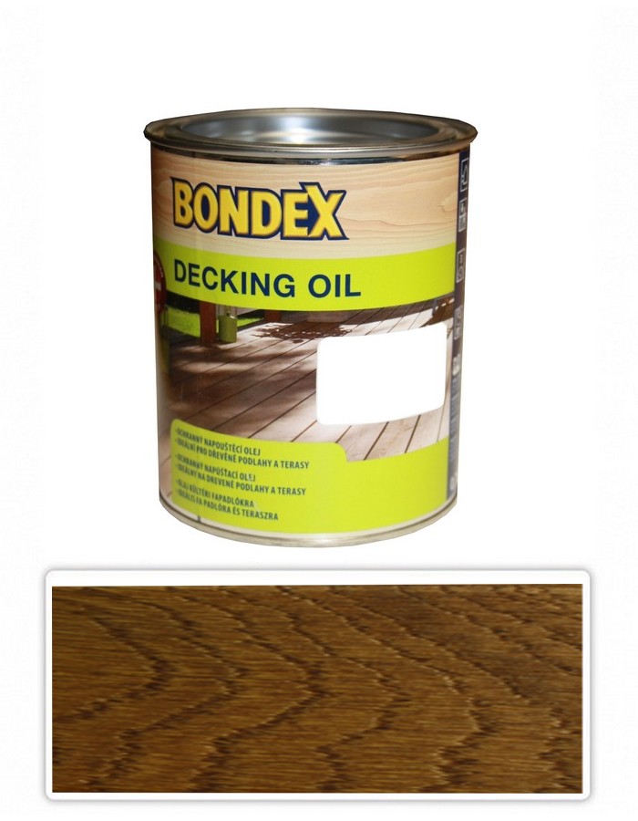 Bondex DECKING OIL 0.75l Teak BONDEX