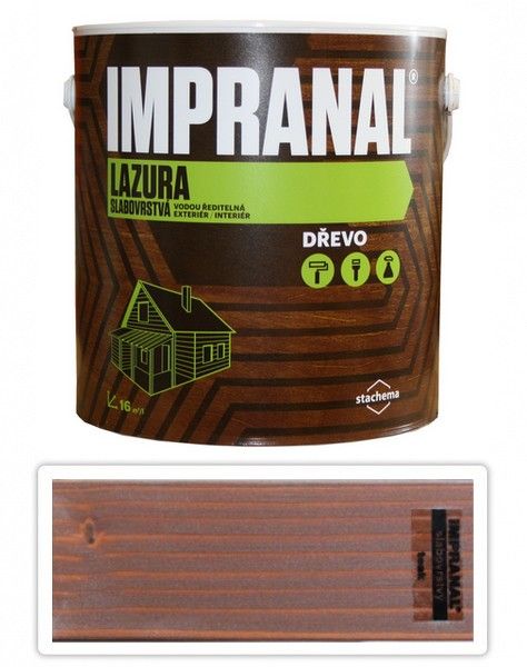 Impranal Lazura Slabovrstvá 2.5l Teak Stachema