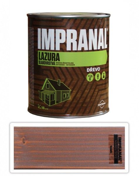 Impranal Lazura Slabovrstvá 0.75l Teak Stachema